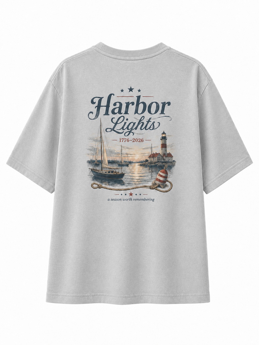 Harbor Lights Lighthouse Graphic Tee
