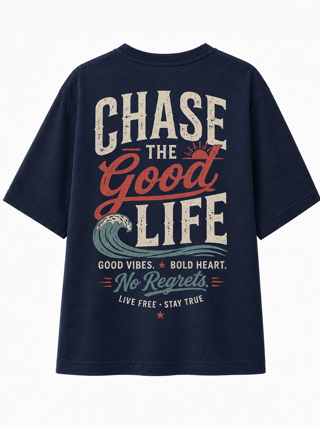 Chase the Good Life V-Neck Tee