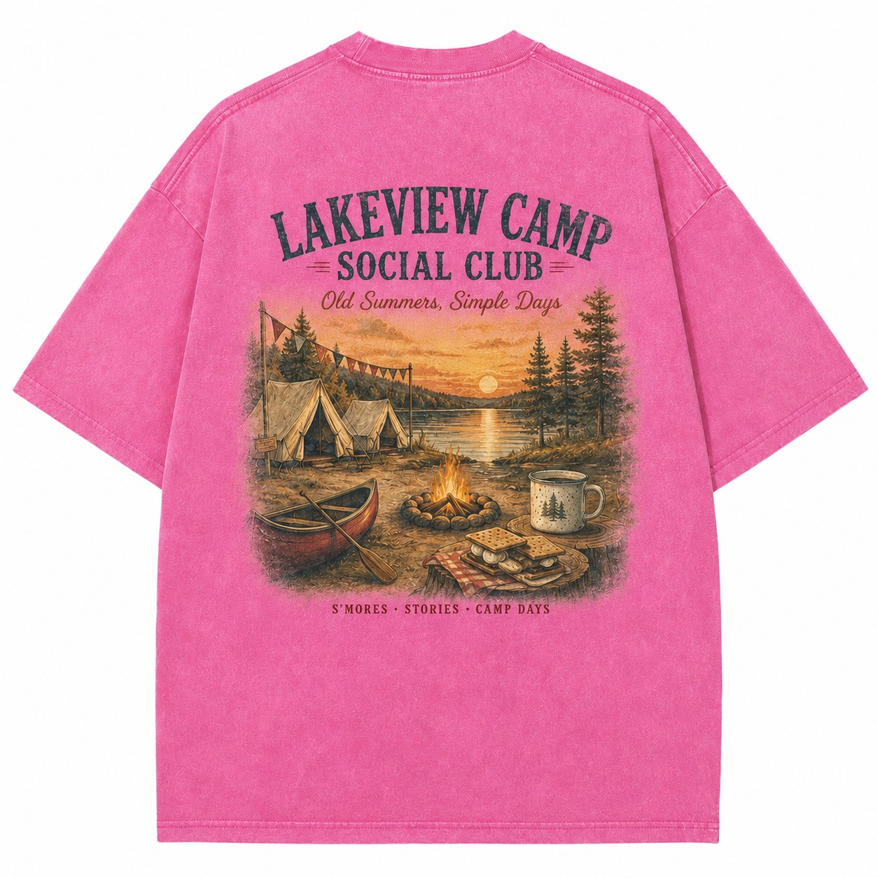 Lakeview Camp Social Club Tee