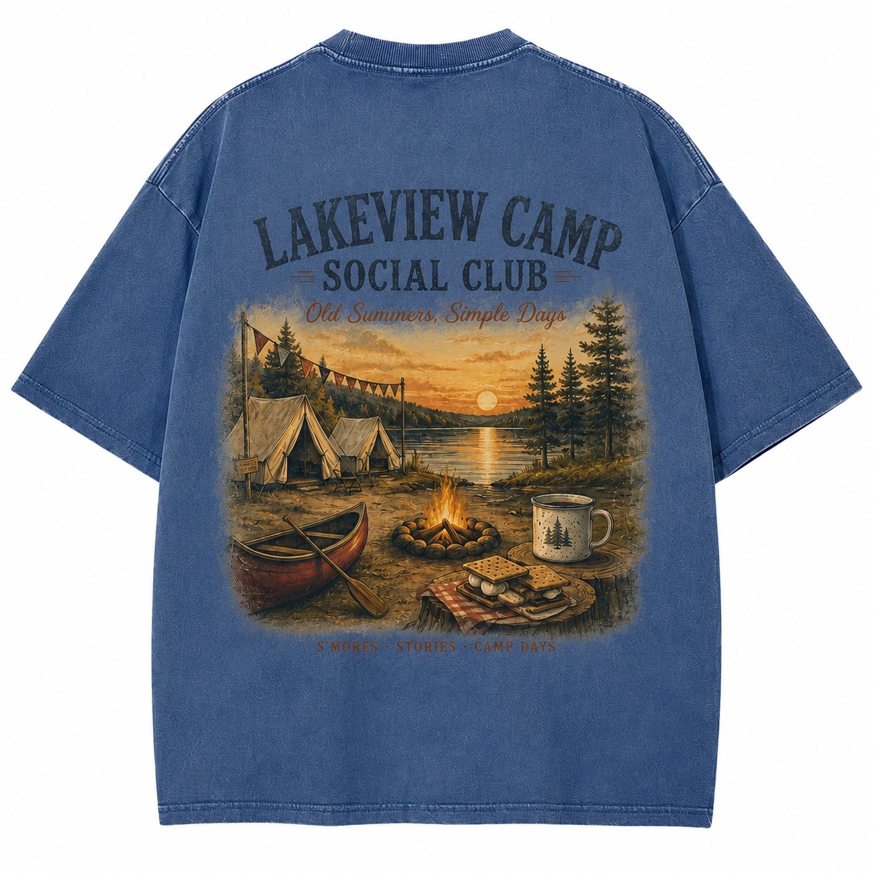 Lakeview Camp Social Club Tee