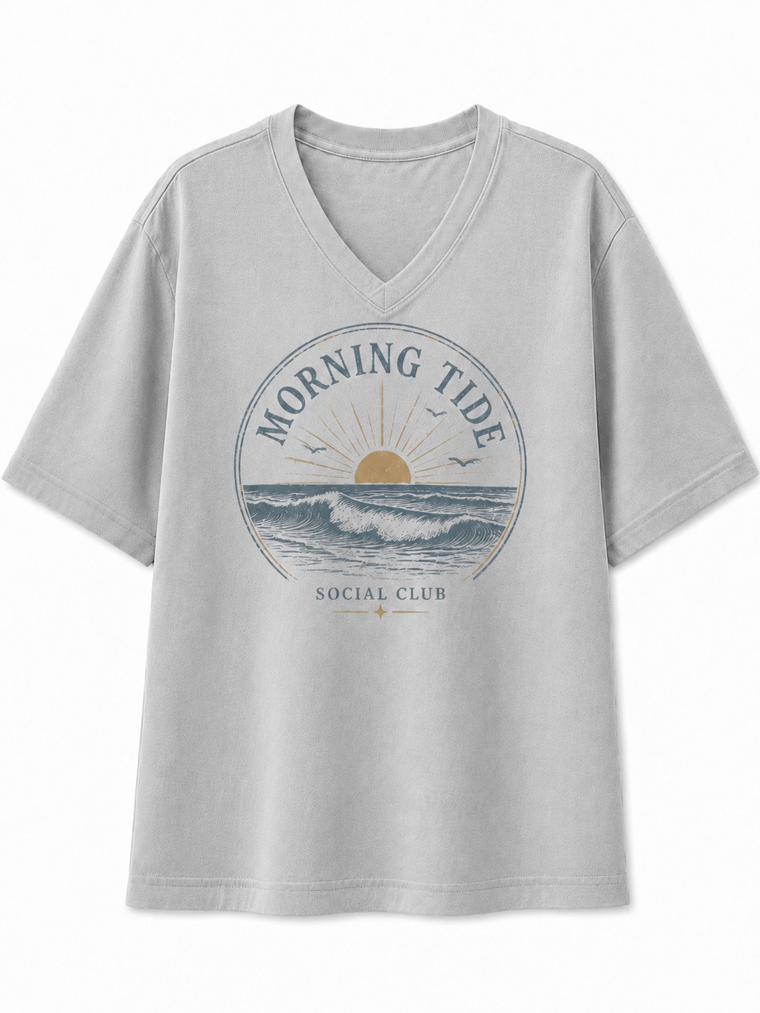 Morning Tide V-Neck Tee
