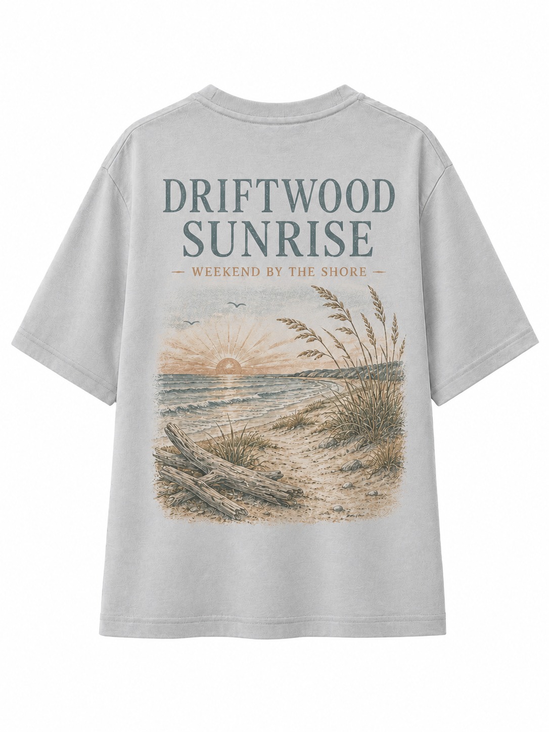 Driftwood Sunrise V-Neck Tee