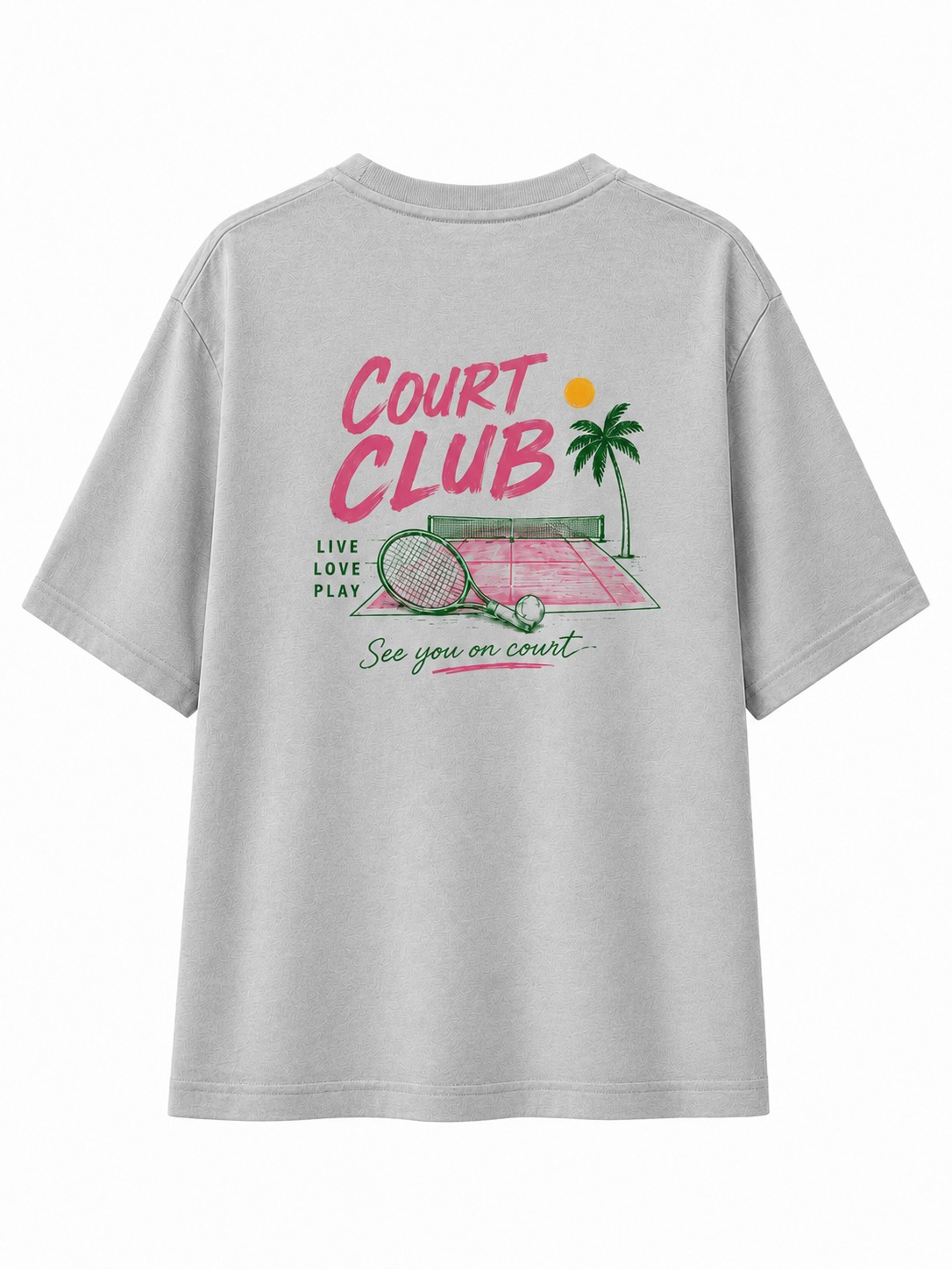 Court Club Sporty V-Neck Tee