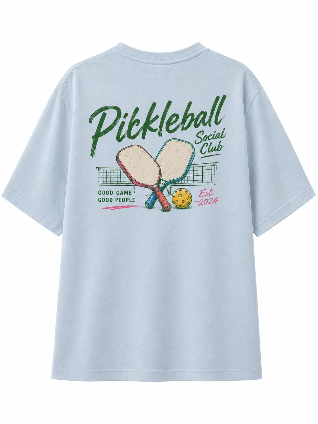 Pickleball Social Club V-Neck Tee