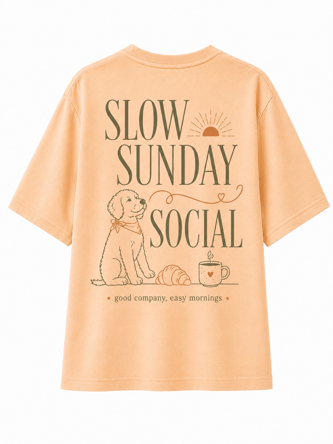 [Copy]Weekend Escape Coffee & Dog Graphic Tee