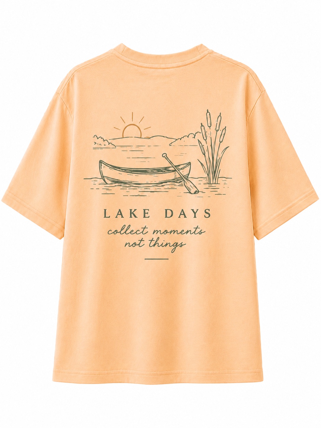 Lake Days Canoe Graphic Tee
