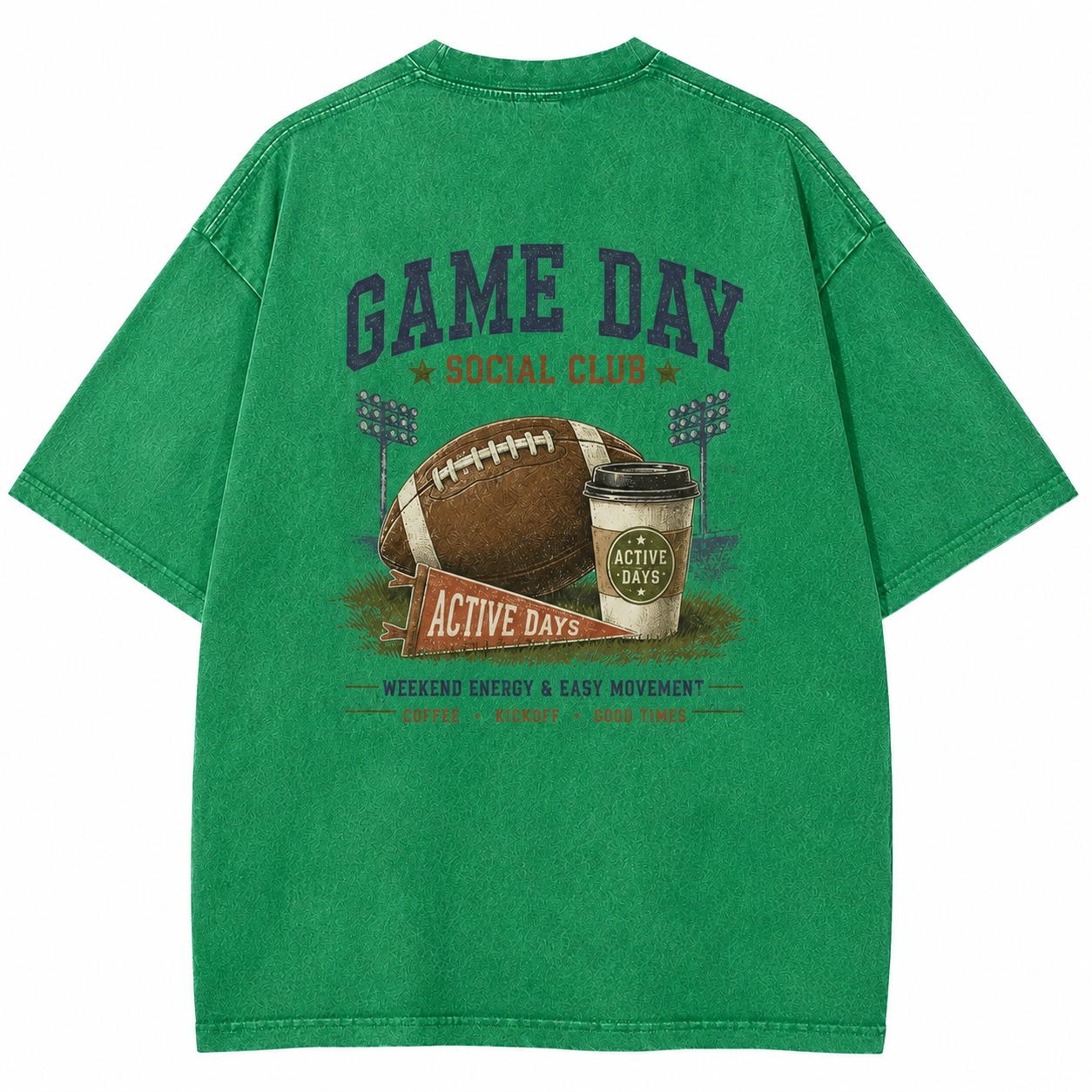 Game Day Social Club Active Days Tee