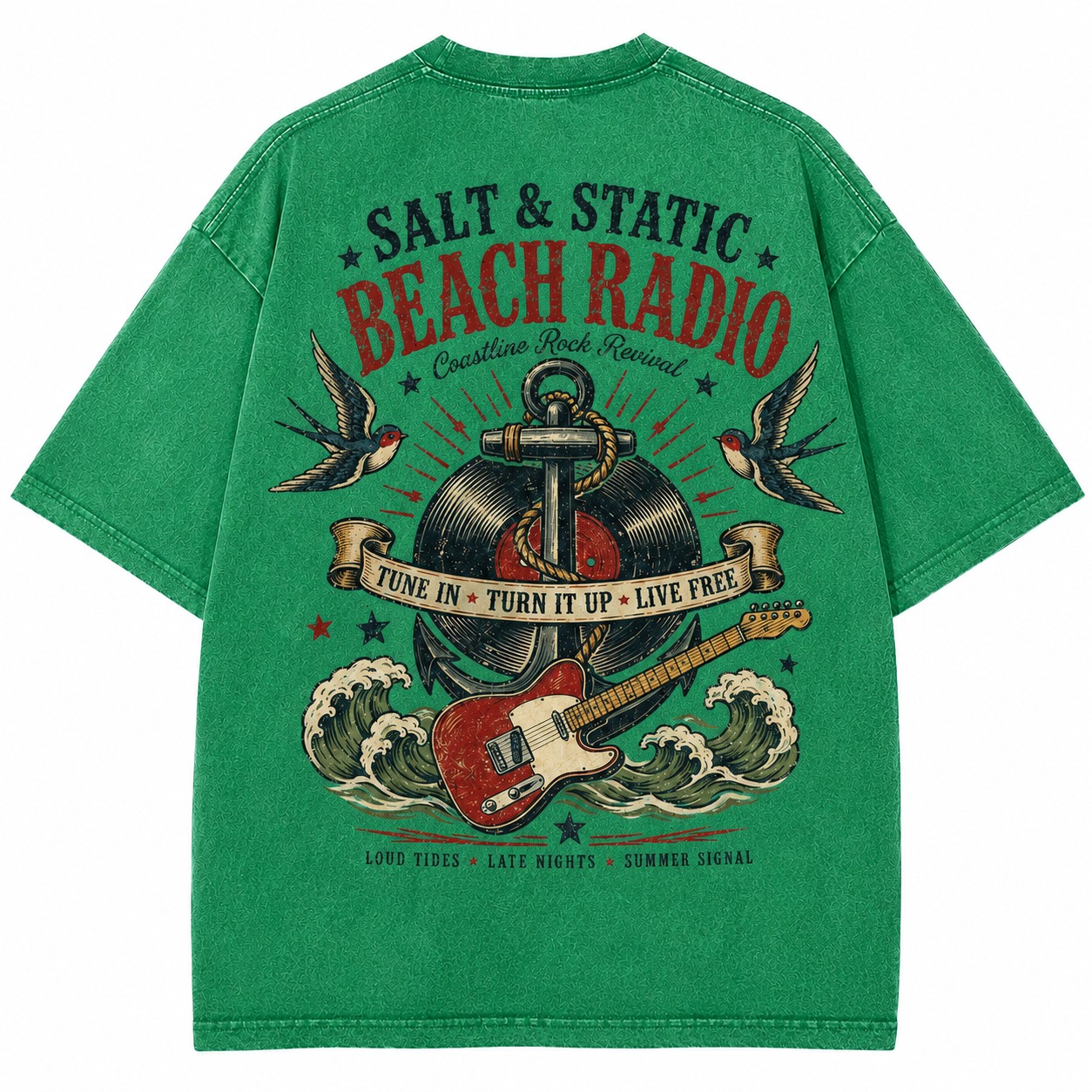 Salt & Static Beach Radio Tee