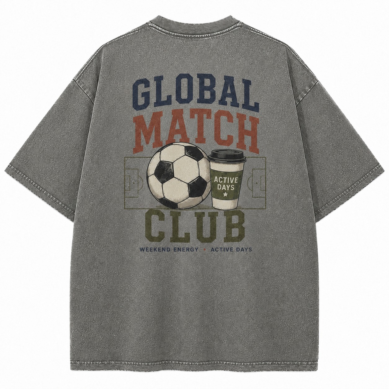 Global Match Club Soccer Weekend Tee