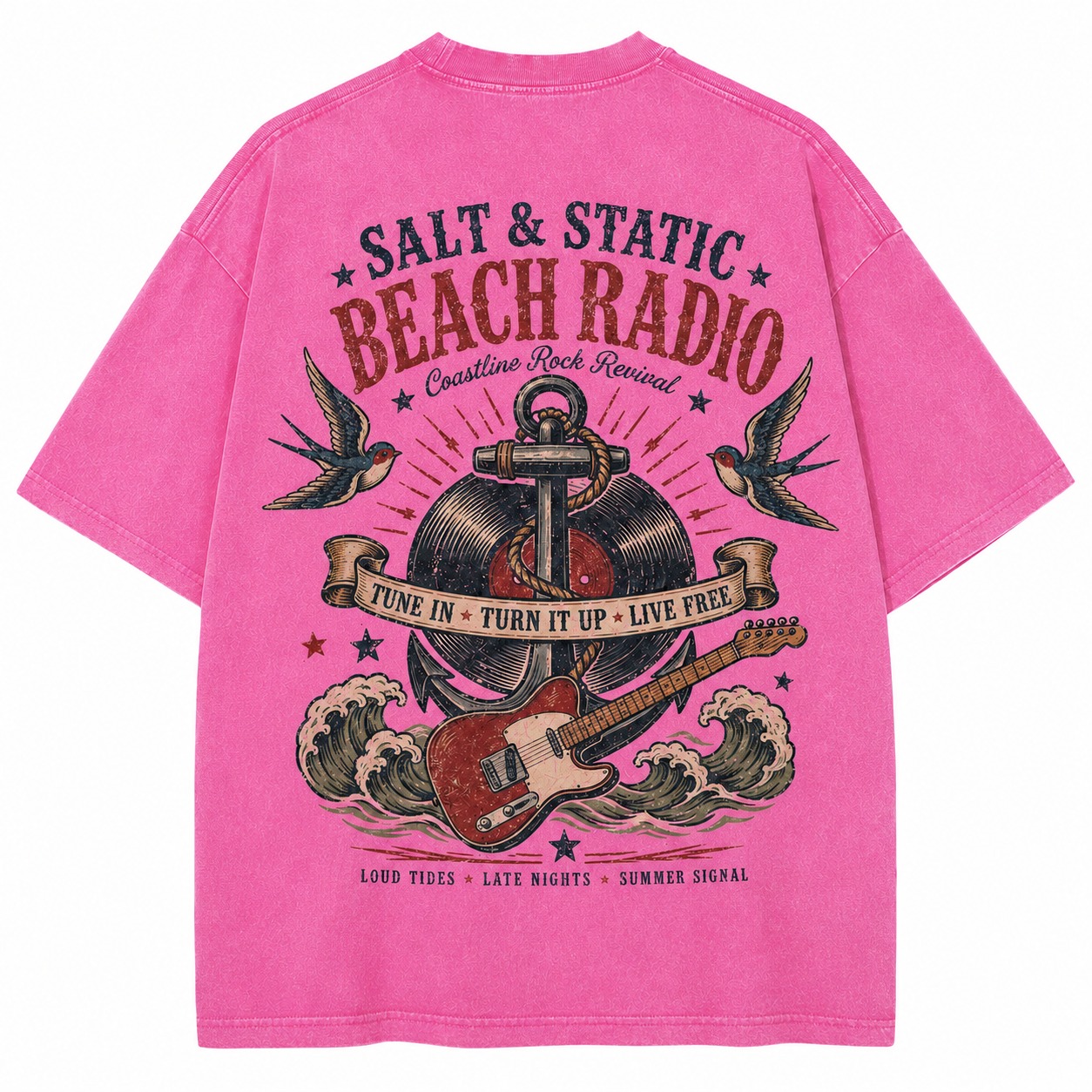 Salt & Static Beach Radio Tee