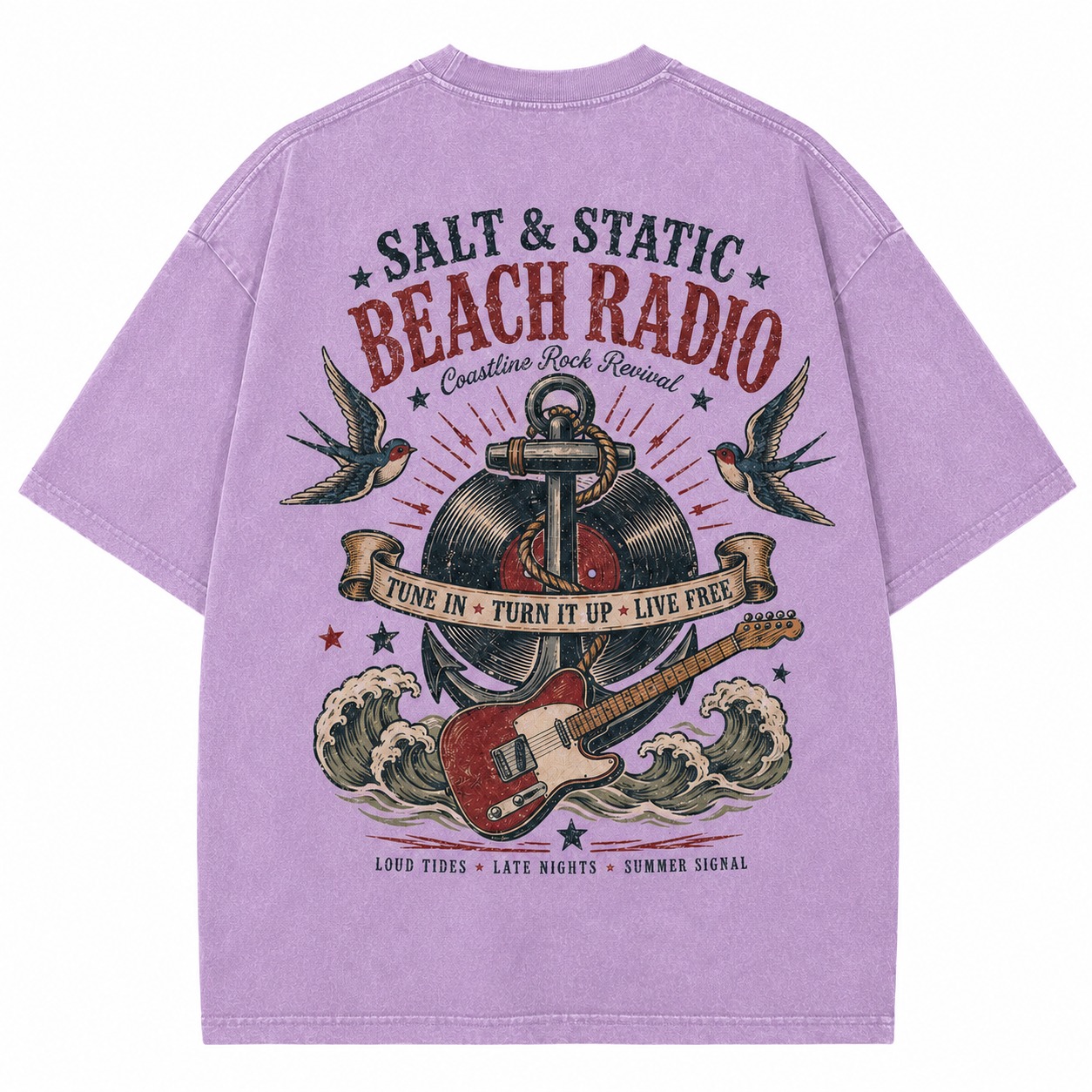 Salt & Static Beach Radio Tee