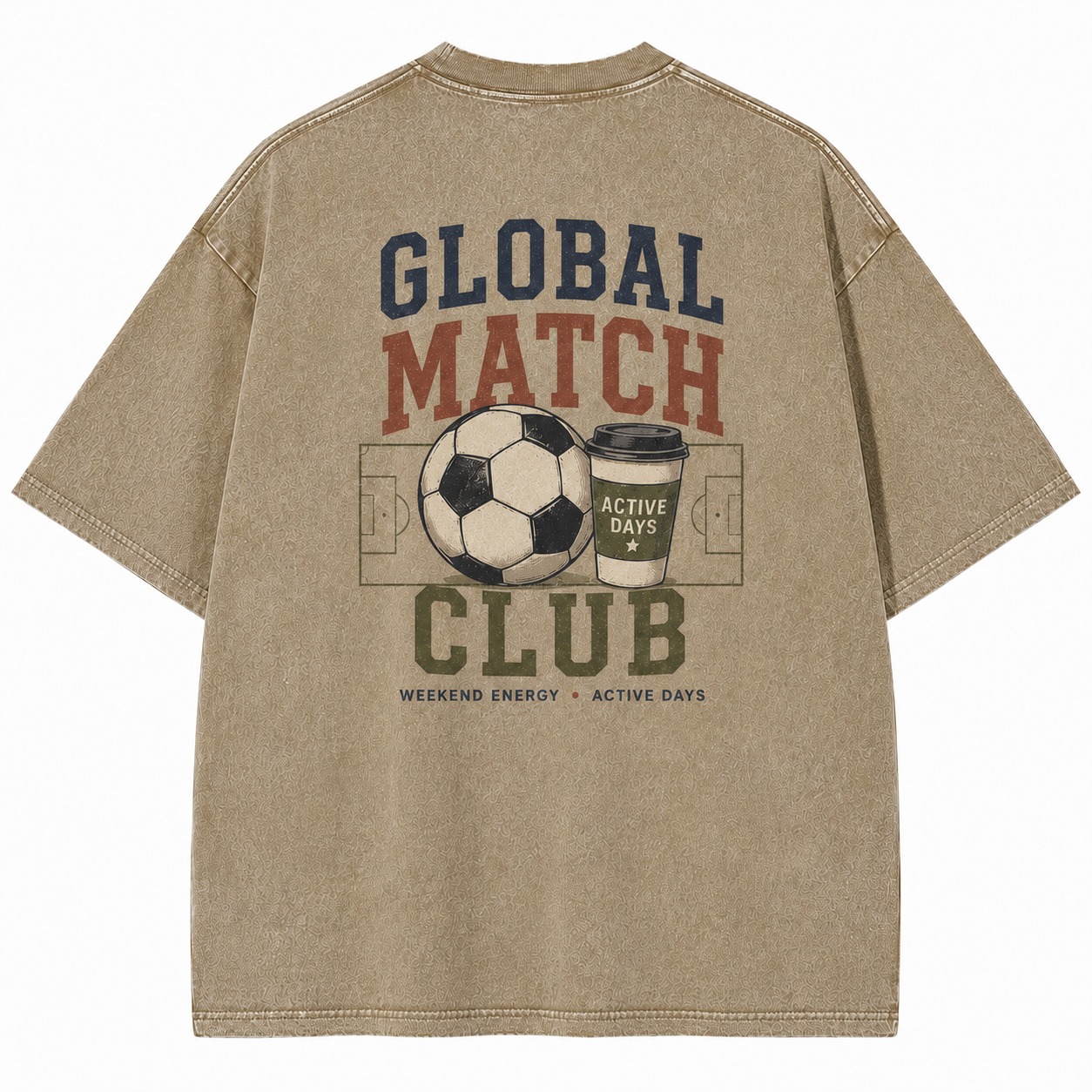 Global Match Club Soccer Weekend Tee