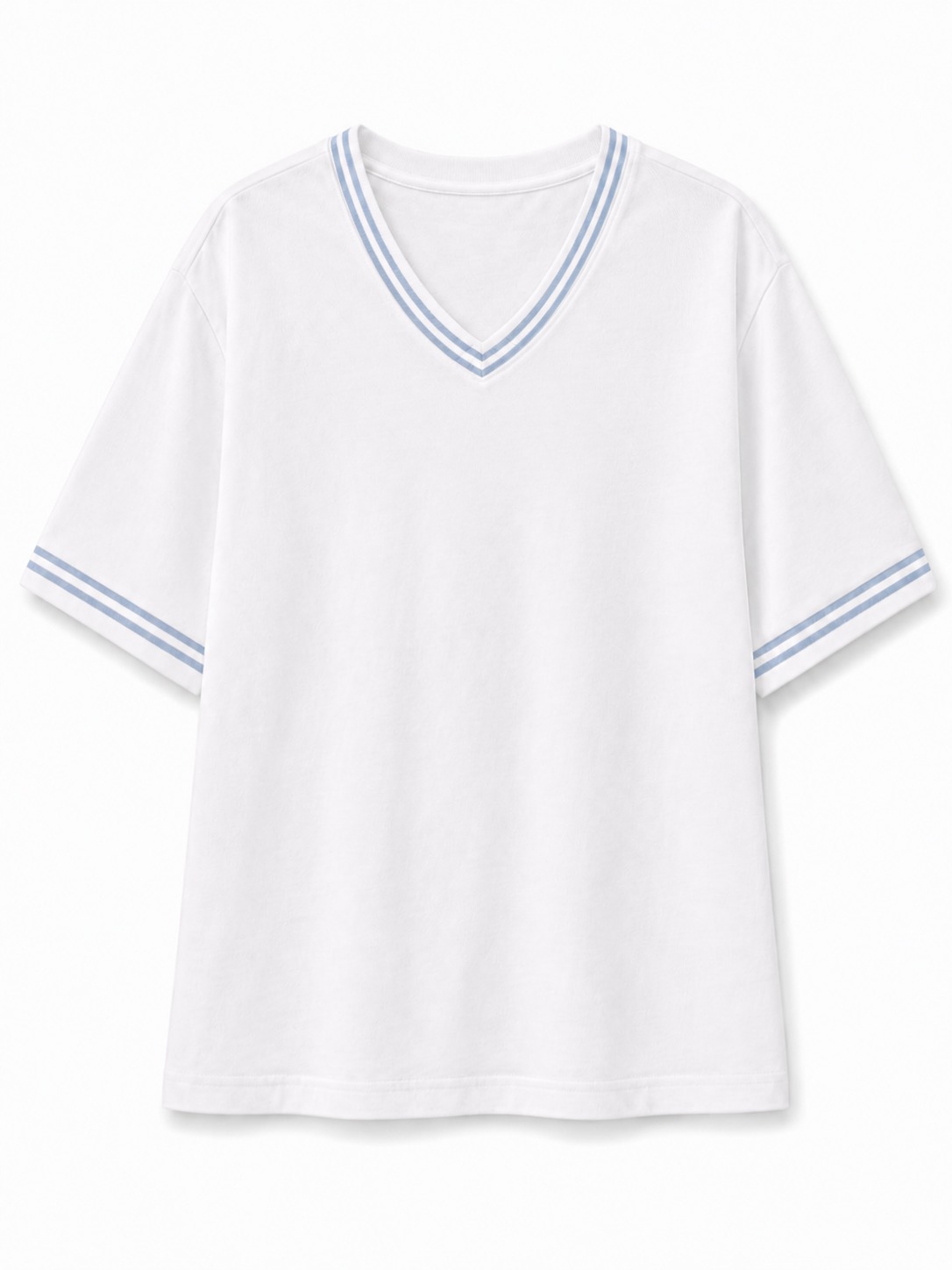 Quiet Escape Graphic V-Neck Tee