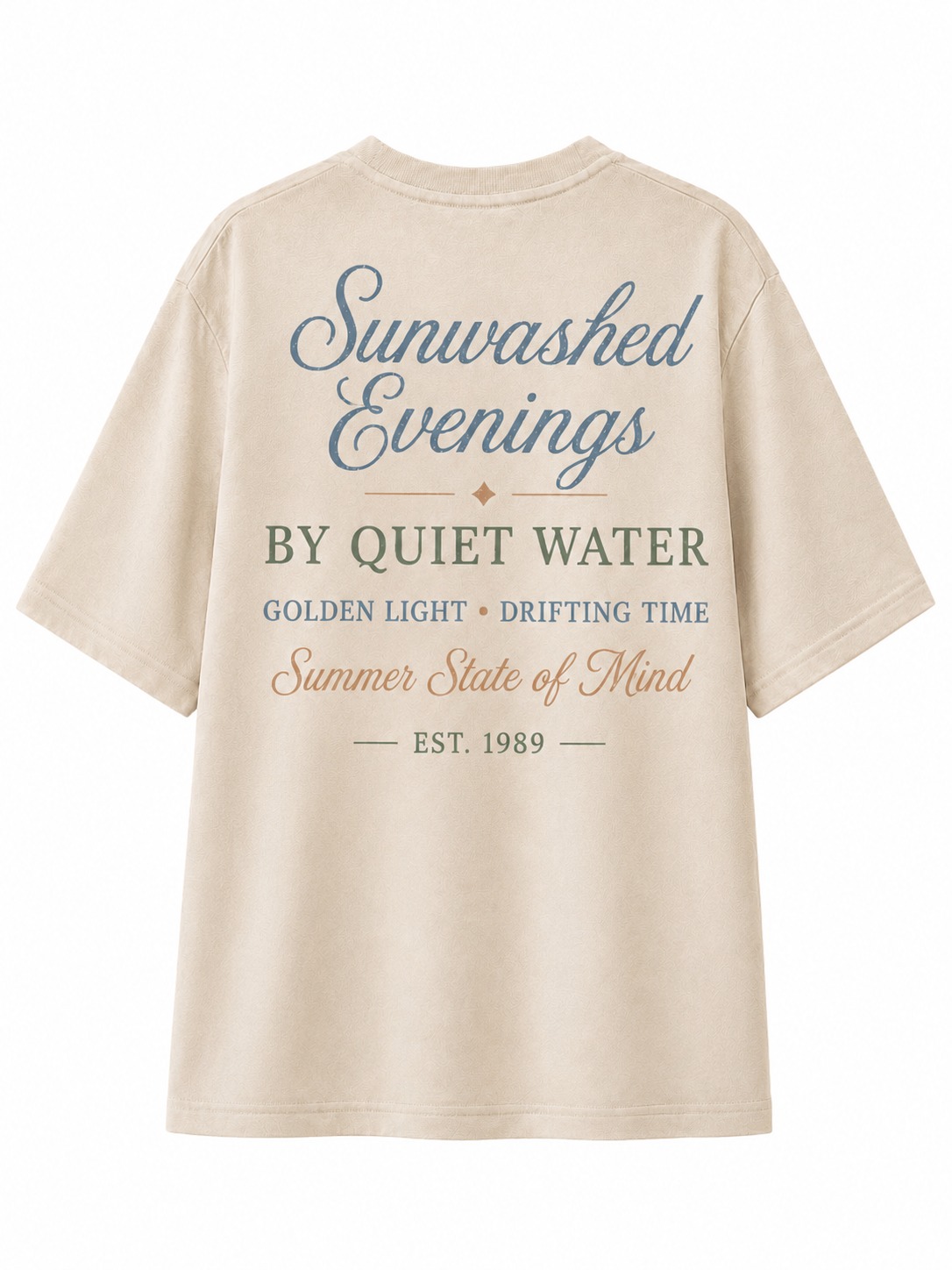 Sunwashed Evenings V-Neck Tee