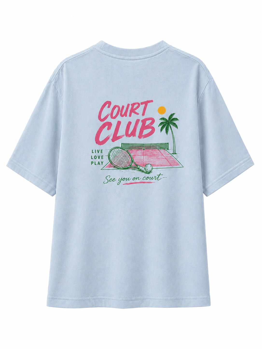 Court Club Sporty V-Neck Tee