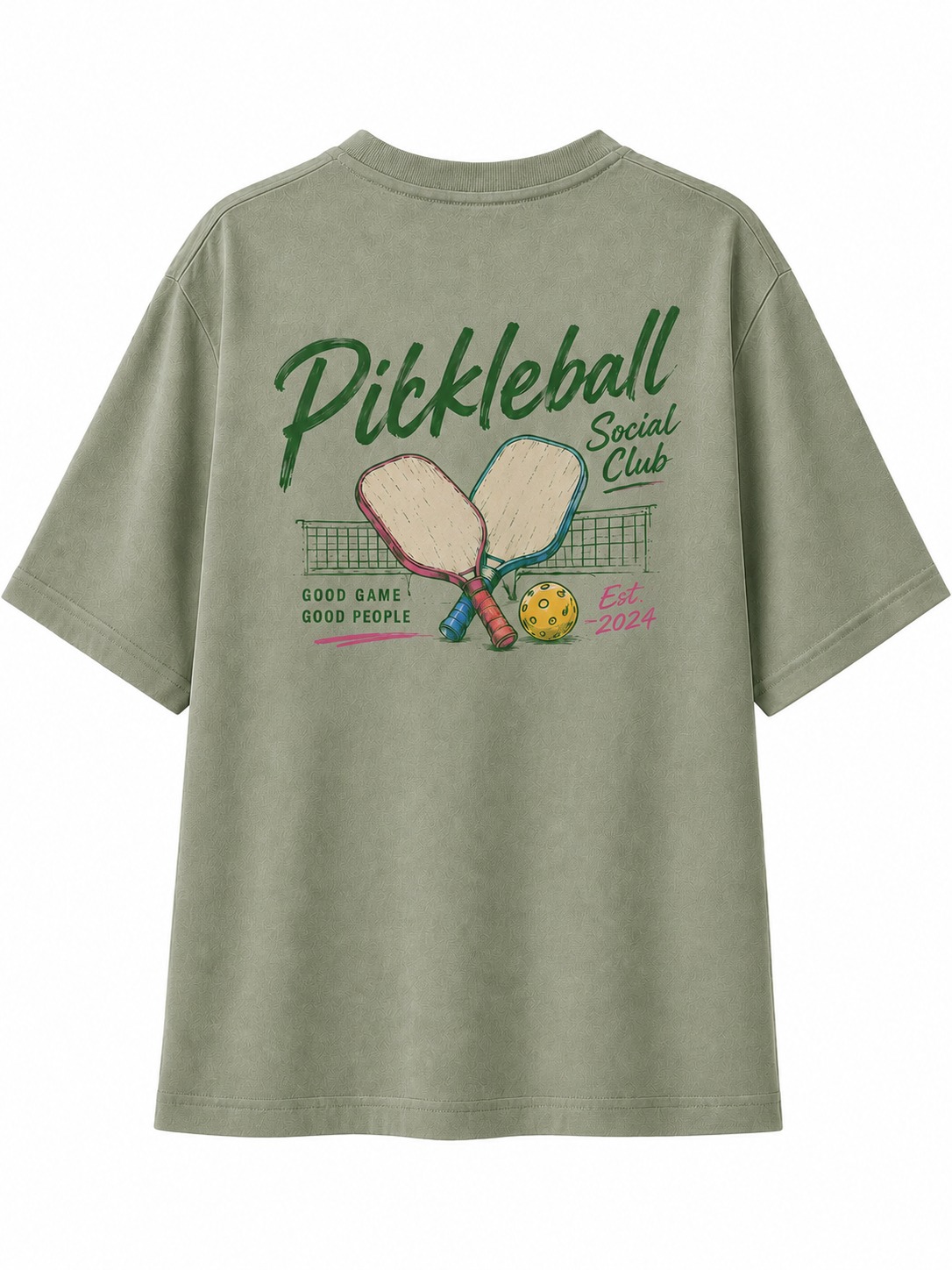 Pickleball Social Club V-Neck Tee