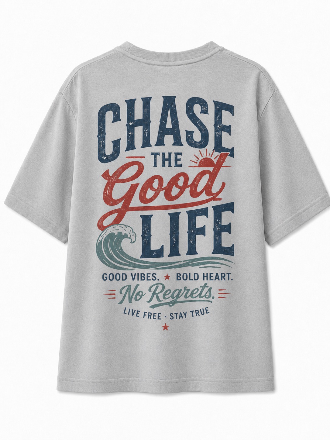 Chase the Good Life V-Neck Tee