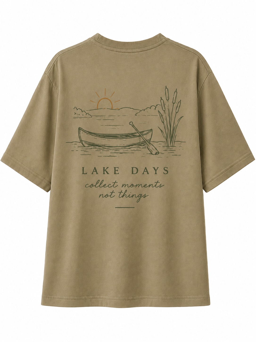 Lake Days Canoe Graphic Tee