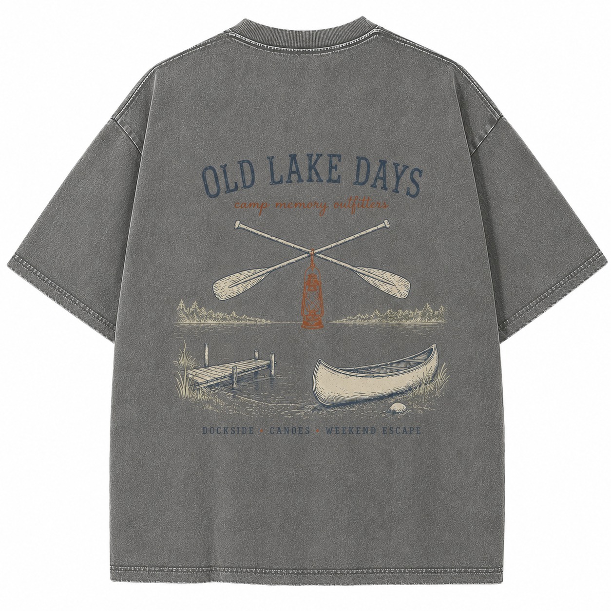 Old Lake Days Canoe Camp Tee