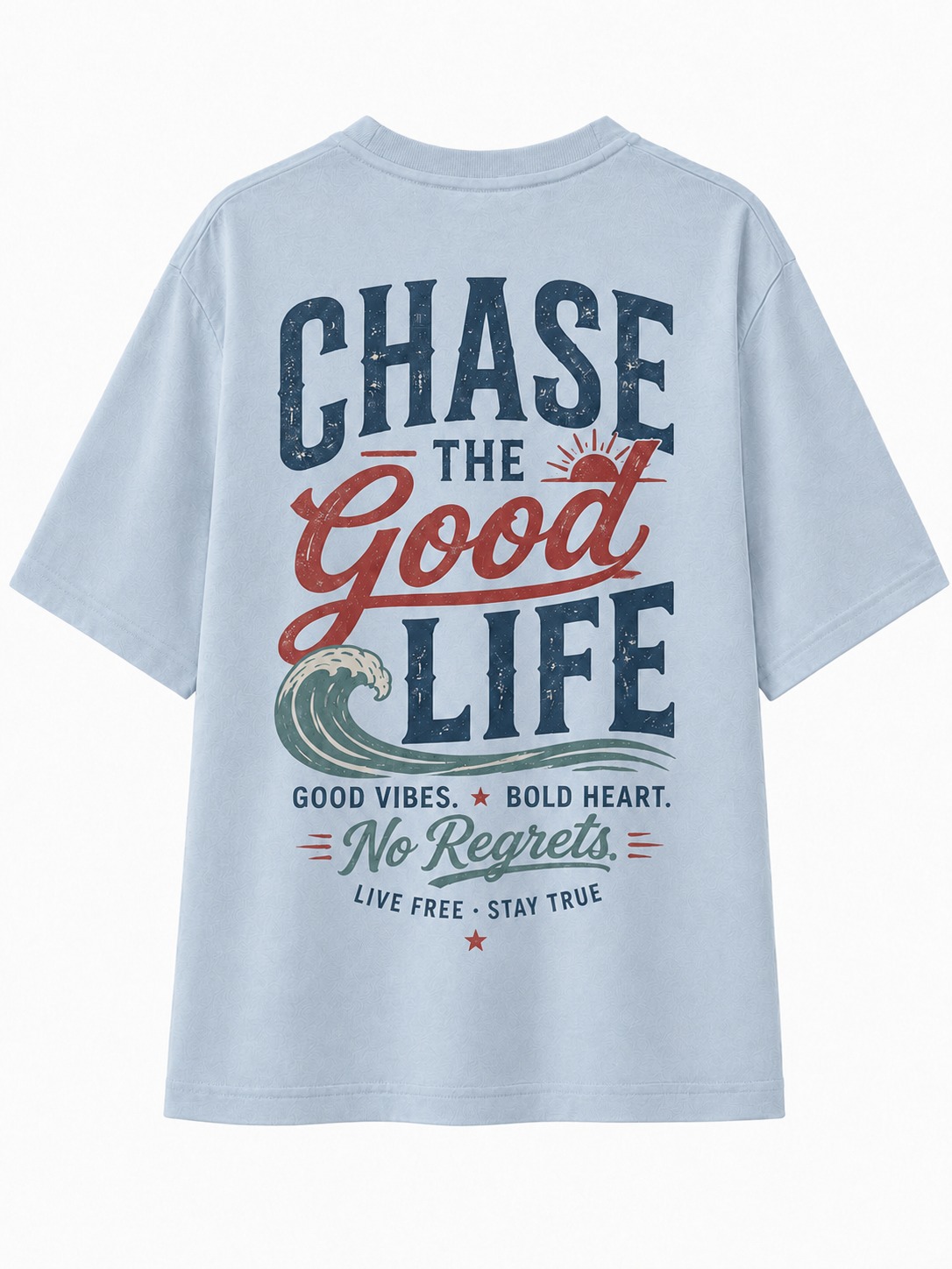 Chase the Good Life V-Neck Tee