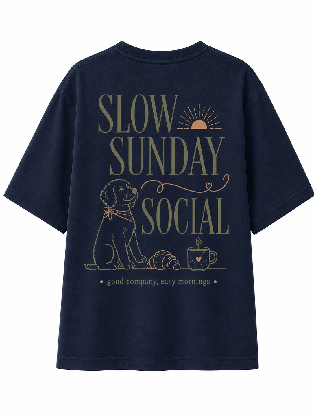 [Copy]Weekend Escape Coffee & Dog Graphic Tee