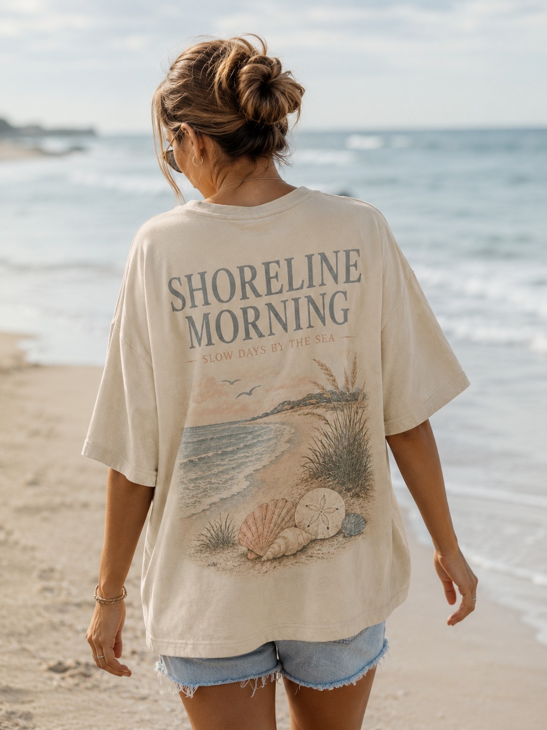 Shoreline Morning V-Neck Tee