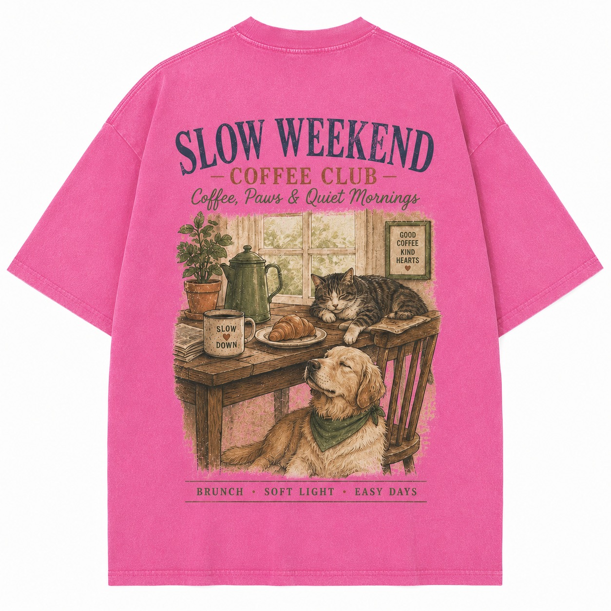 Slow Weekend Coffee Club Tee