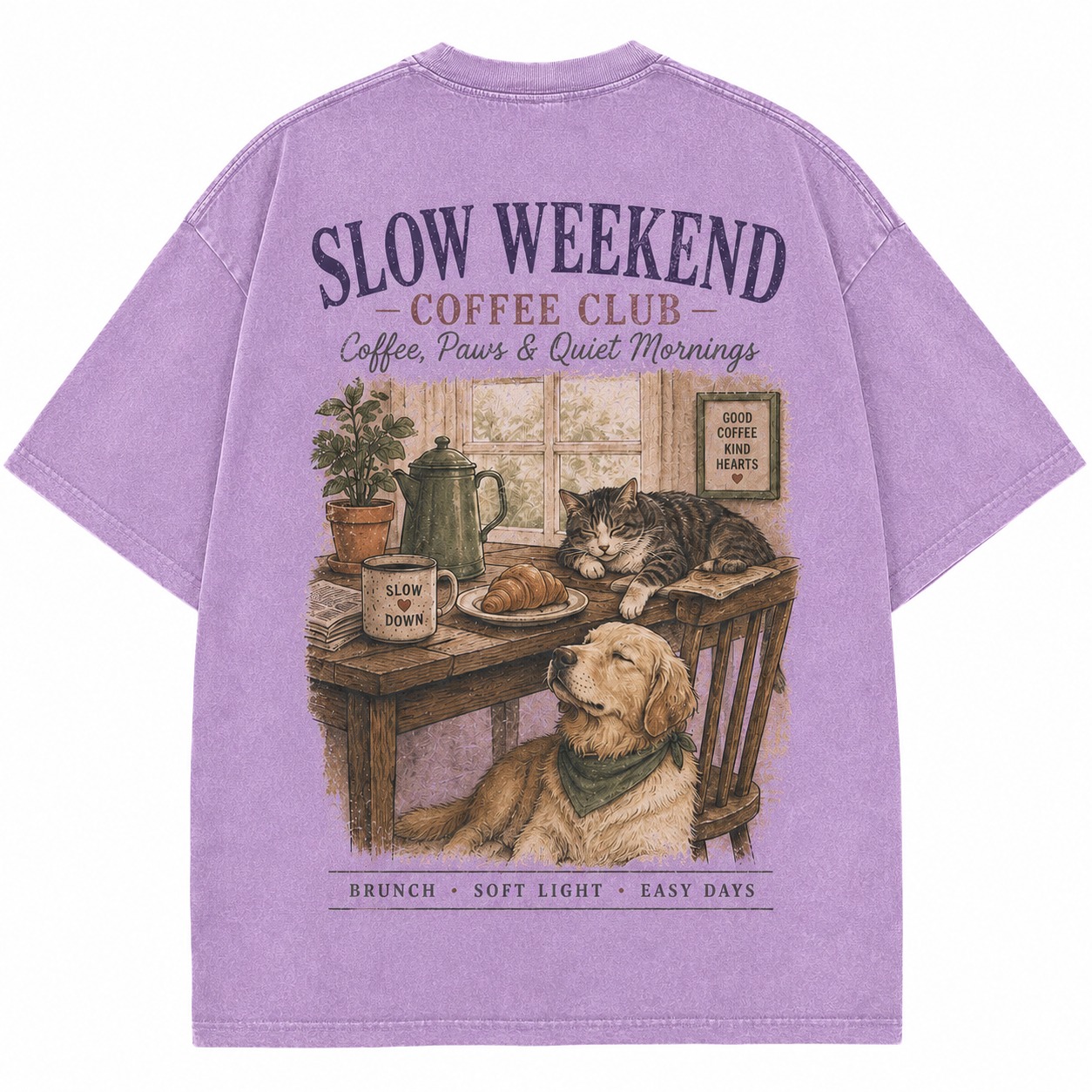 Slow Weekend Coffee Club Tee