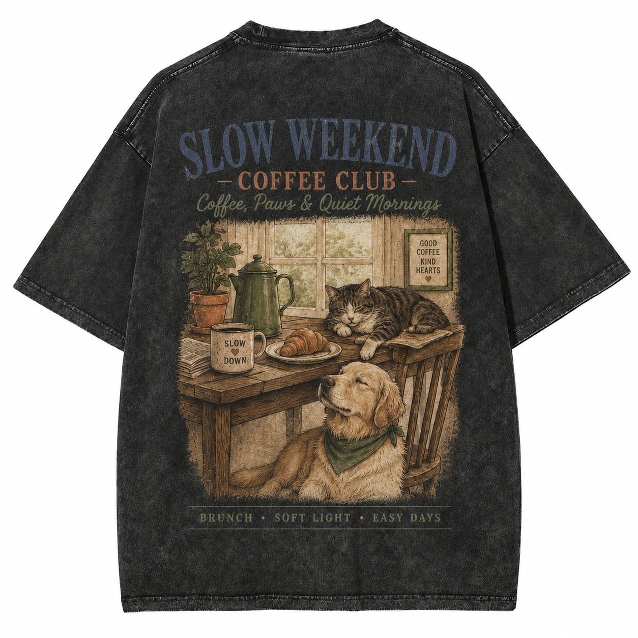Slow Weekend Coffee Club Tee