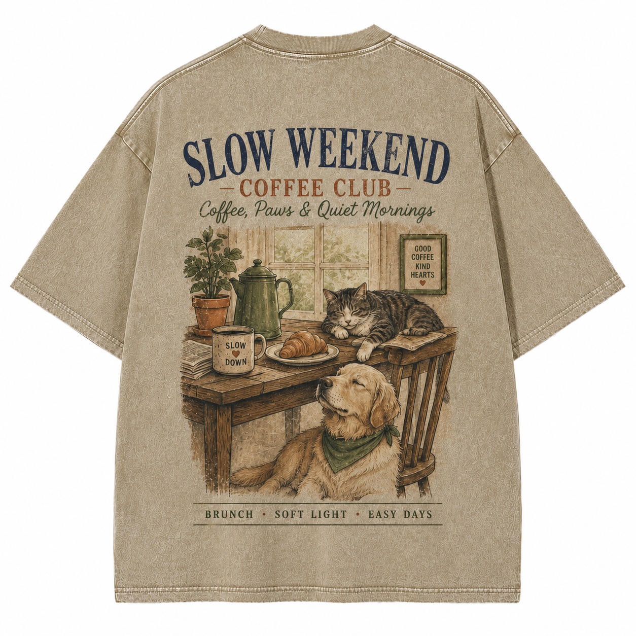 Slow Weekend Coffee Club Tee