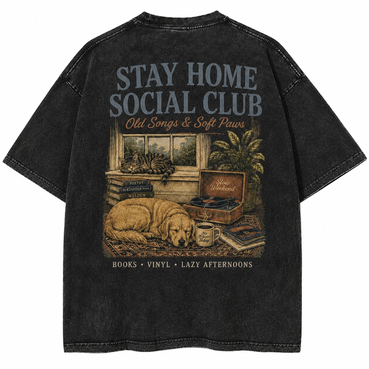 Stay Home Social Club Tee