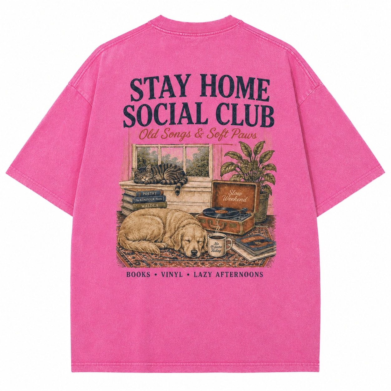 Stay Home Social Club Tee