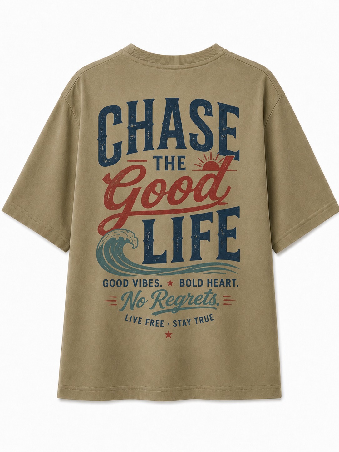 Chase the Good Life V-Neck Tee