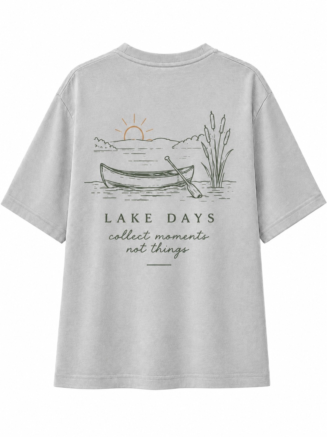 Lake Days Canoe Graphic Tee