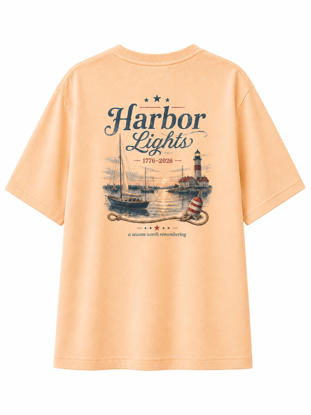 Harbor Lights Lighthouse Graphic Tee