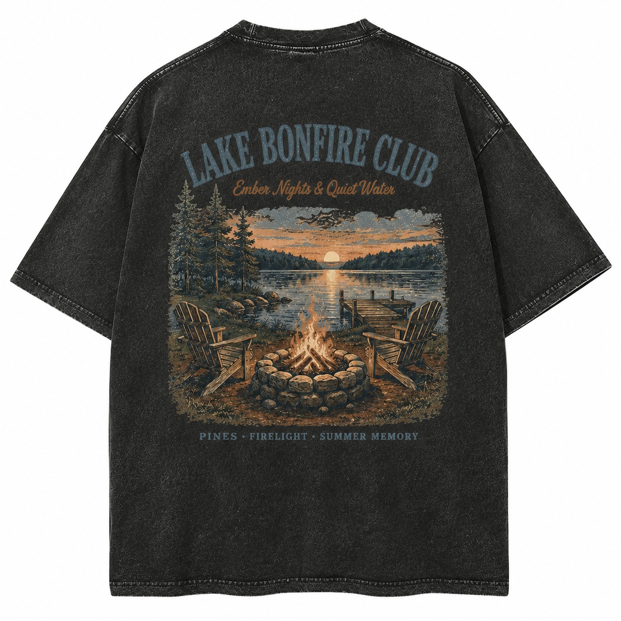 Lake Bonfire Club Tee