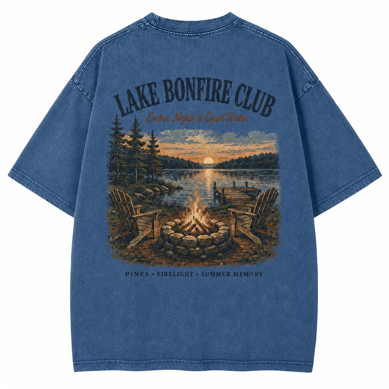 Lake Bonfire Club Tee