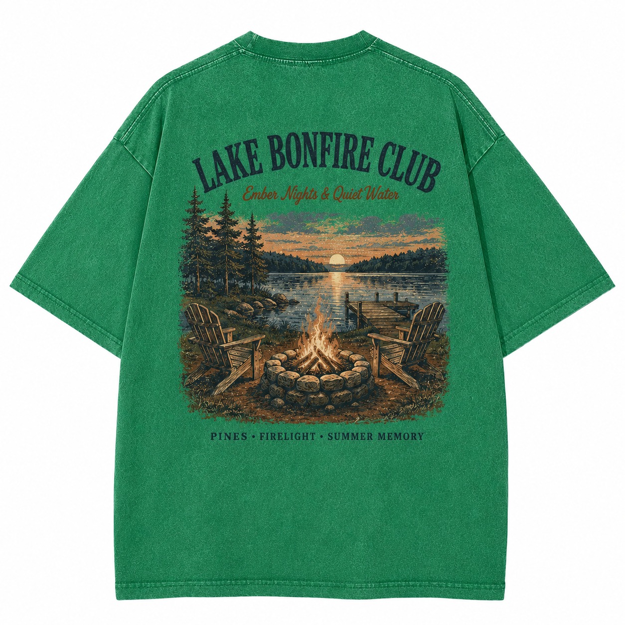 Lake Bonfire Club Tee