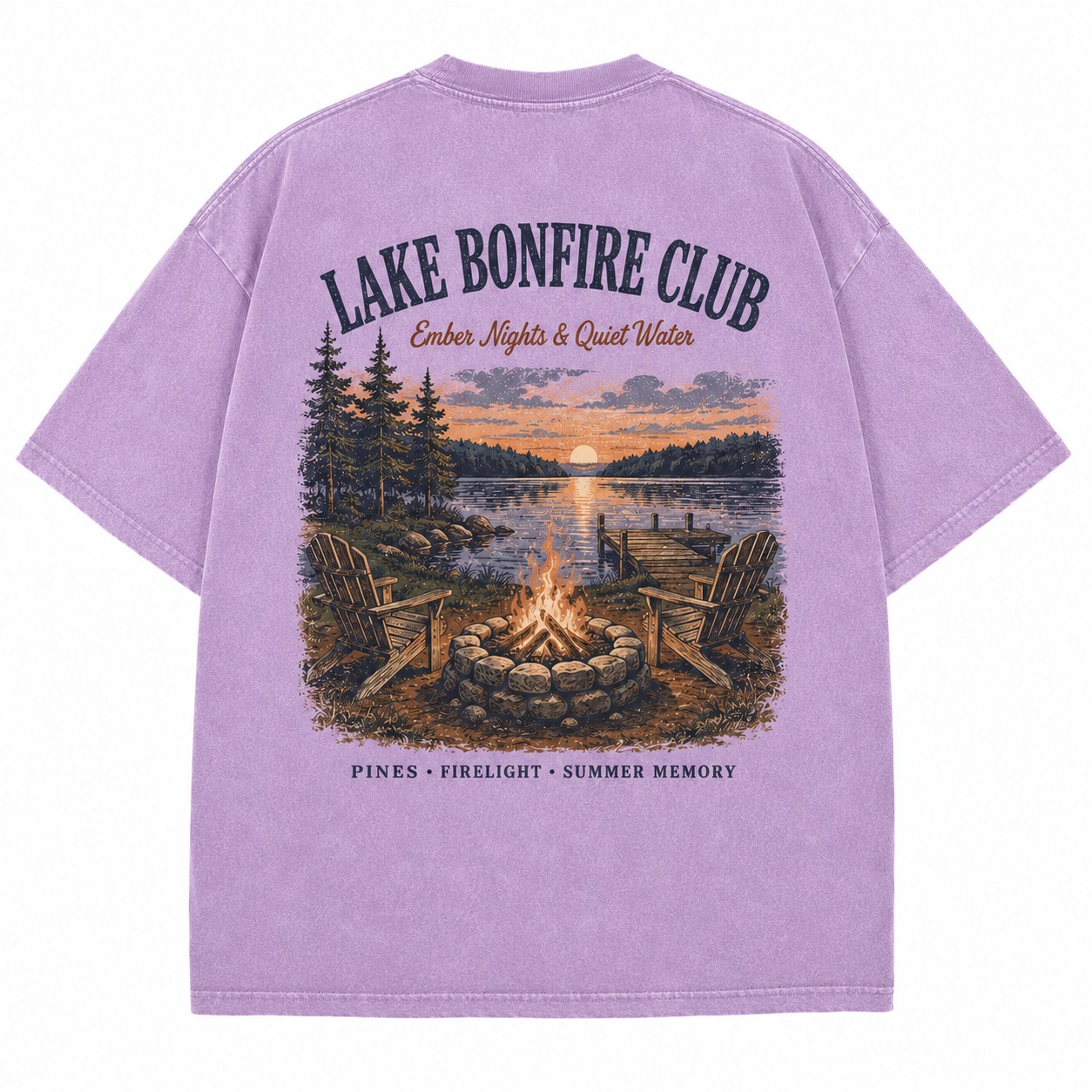 Lake Bonfire Club Tee