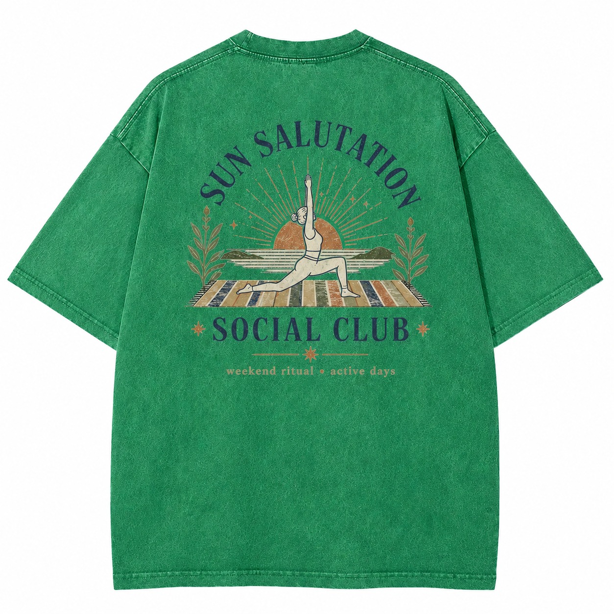 Sun Salutation Social Club Weekend Ritual Tee