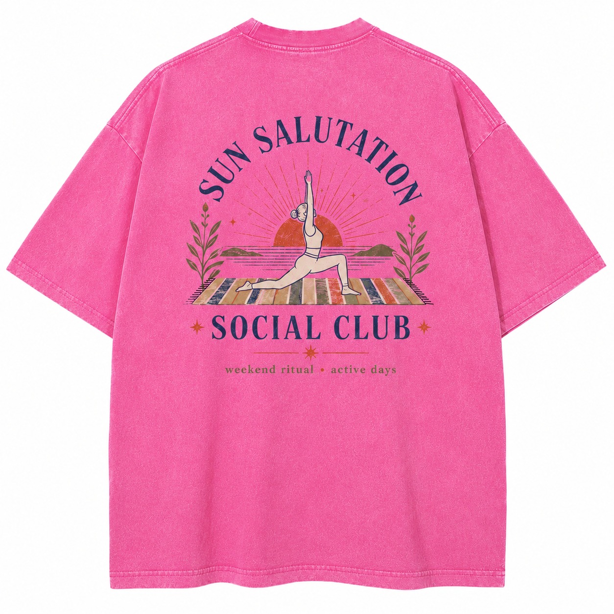 Sun Salutation Social Club Weekend Ritual Tee