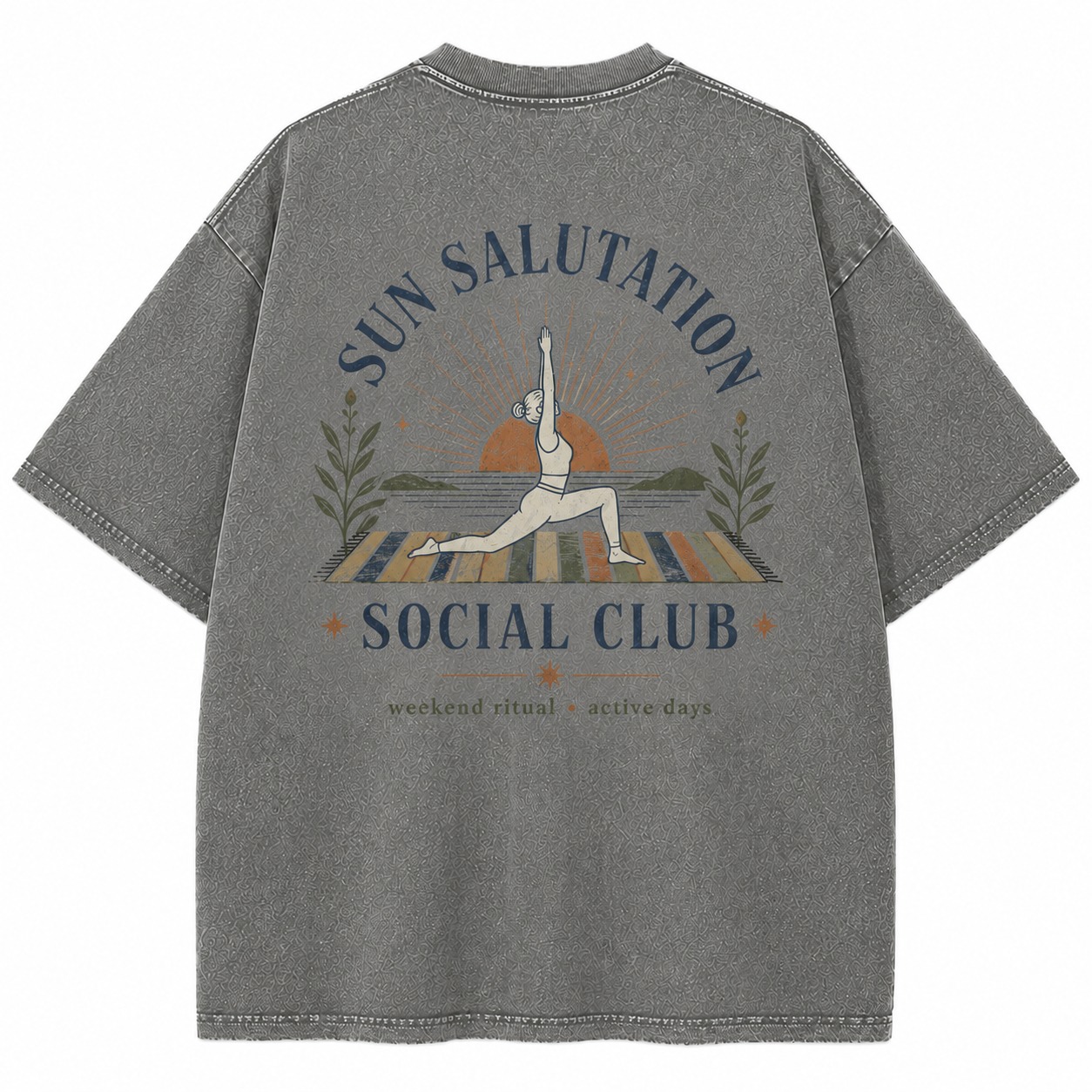 Sun Salutation Social Club Weekend Ritual Tee