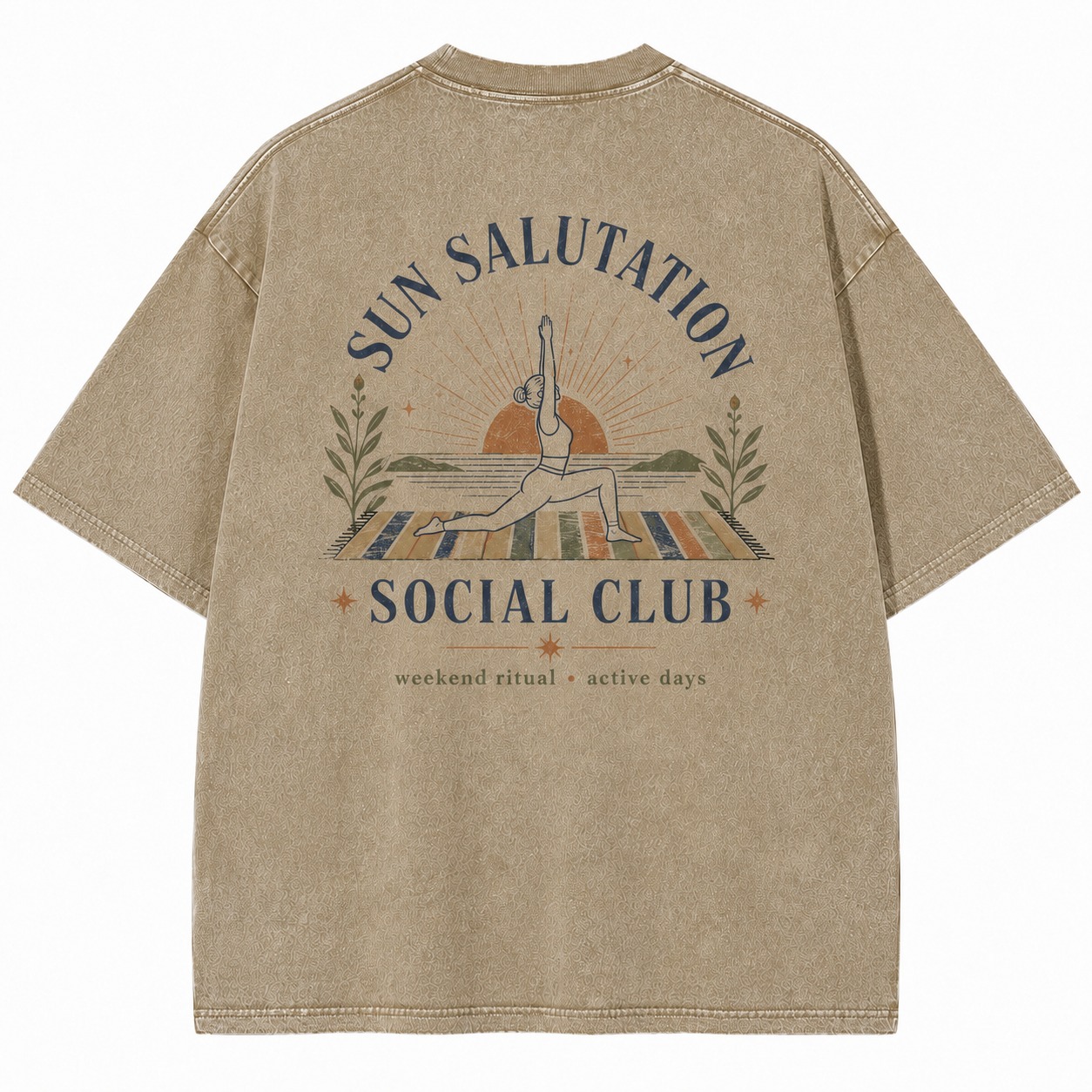 Sun Salutation Social Club Weekend Ritual Tee
