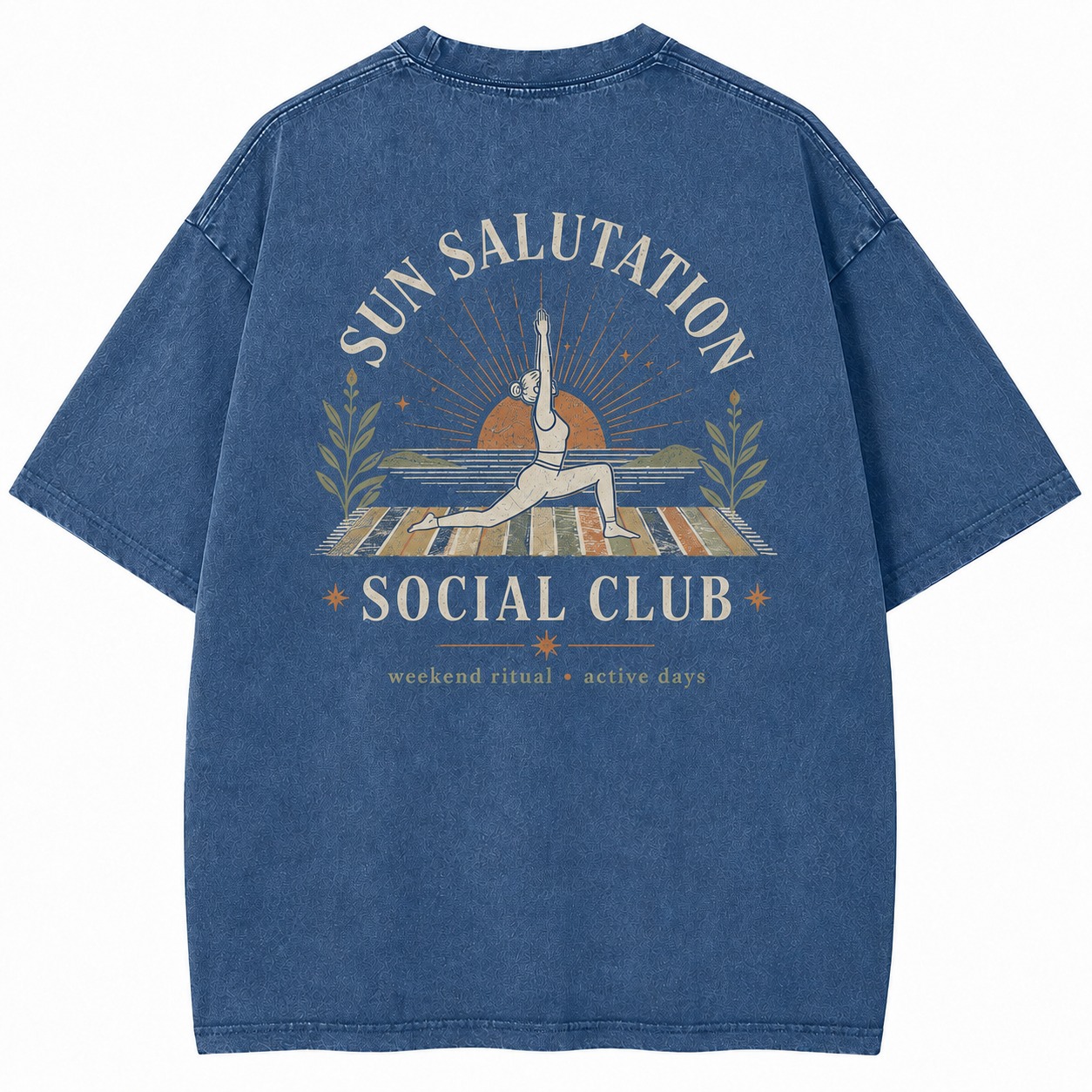 Sun Salutation Social Club Weekend Ritual Tee