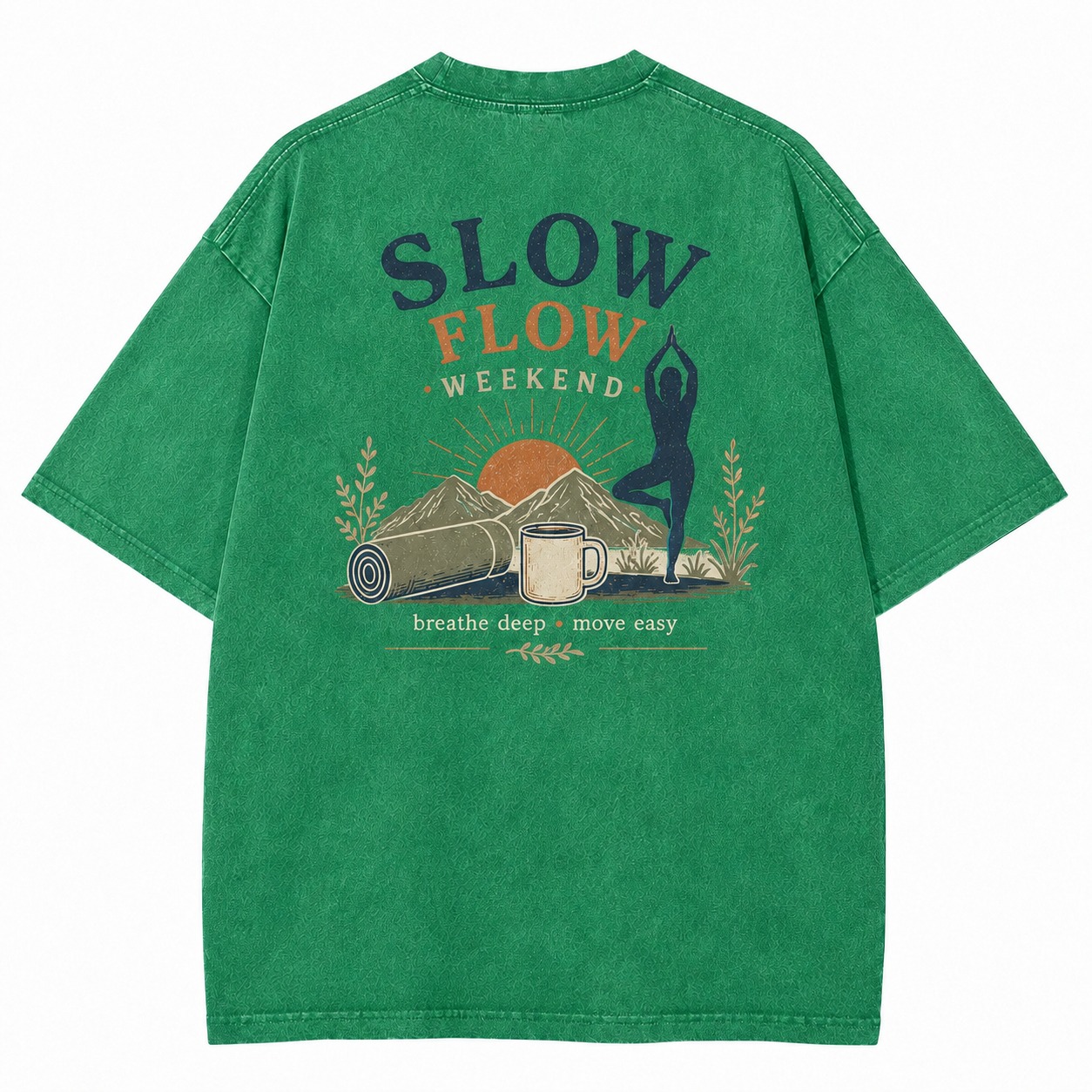 Slow Flow Weekend Yoga Retreat Tee