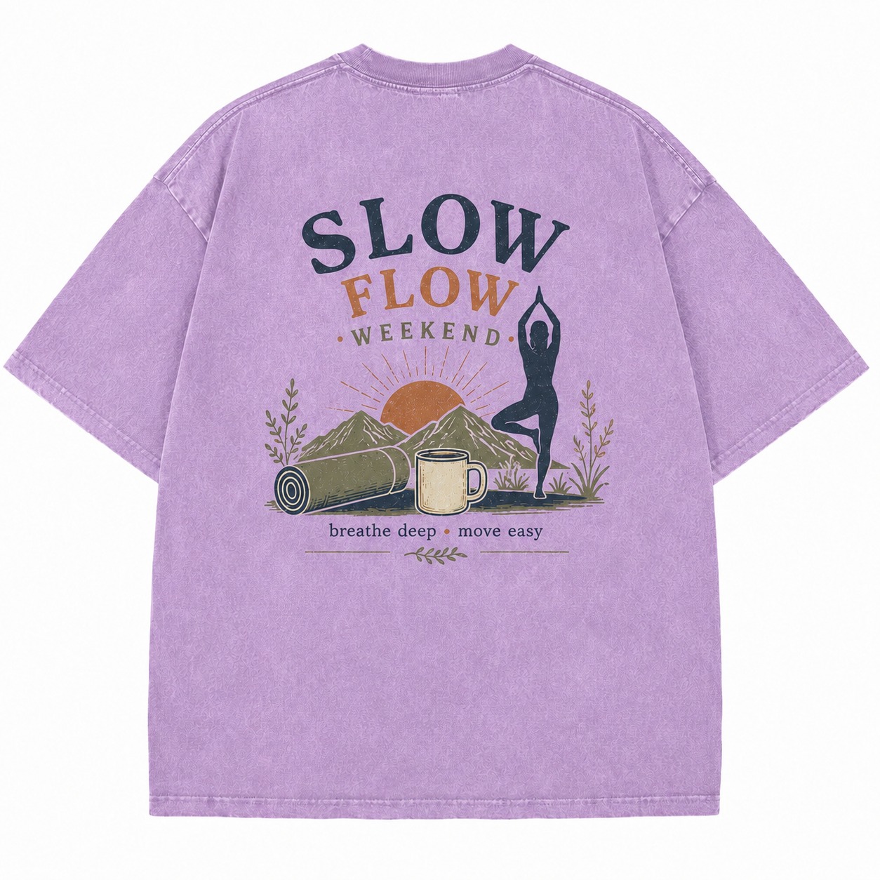 Slow Flow Weekend Yoga Retreat Tee