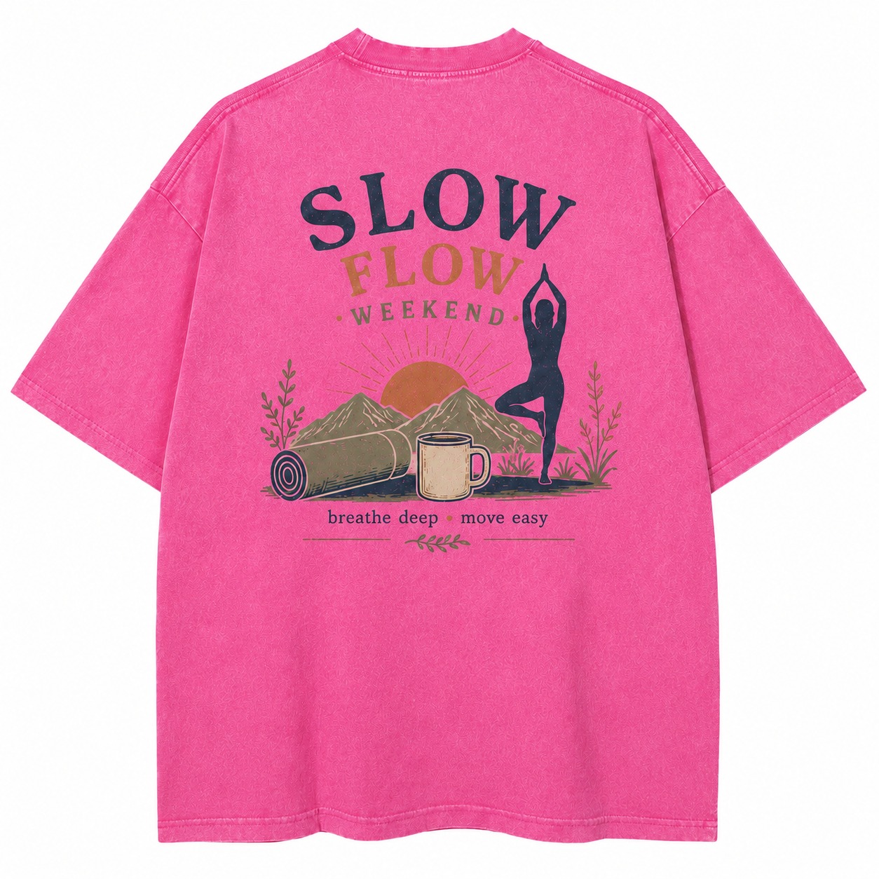 Slow Flow Weekend Yoga Retreat Tee