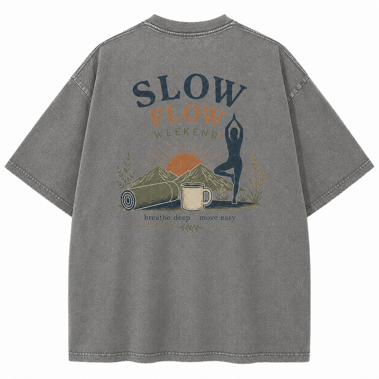 Slow Flow Weekend Yoga Retreat Tee