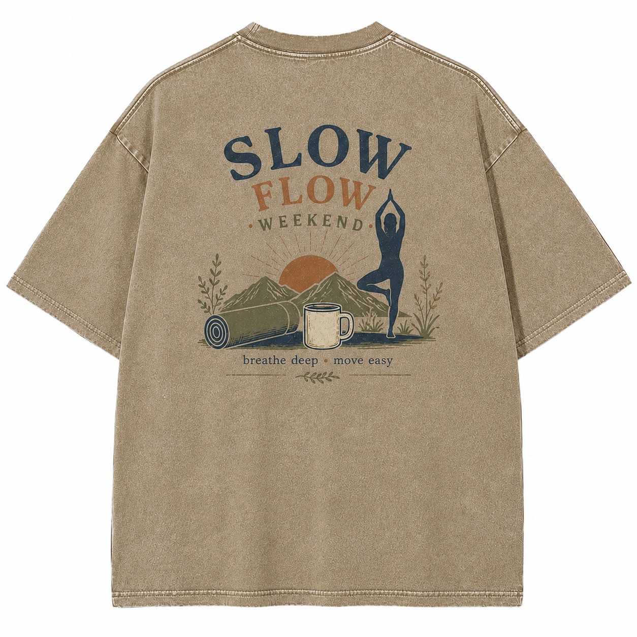 Slow Flow Weekend Yoga Retreat Tee