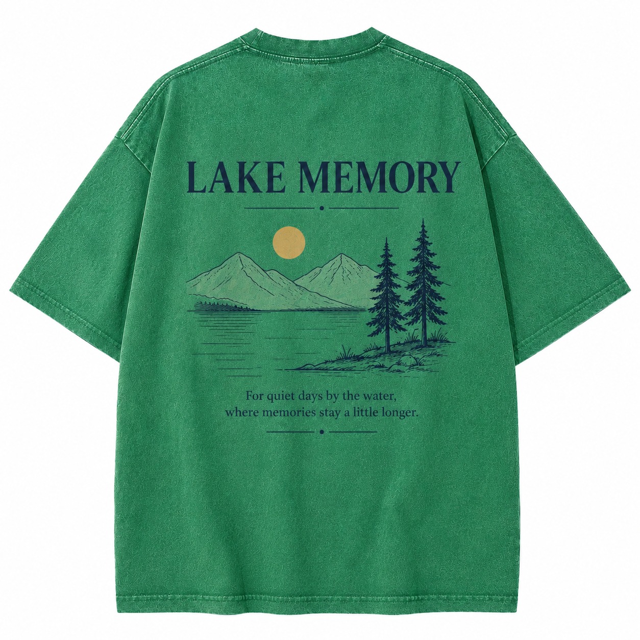 Lake Memory Quiet Water Weekend Tee